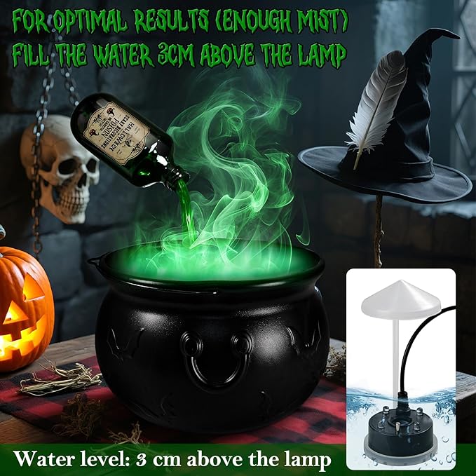 Magic witch bowl for Halloween